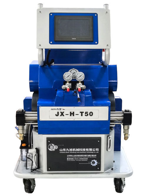 聚脲噴涂機(jī)一臺(tái)多少錢(圖1) JX-H-T50液壓聚脲噴涂機(jī)